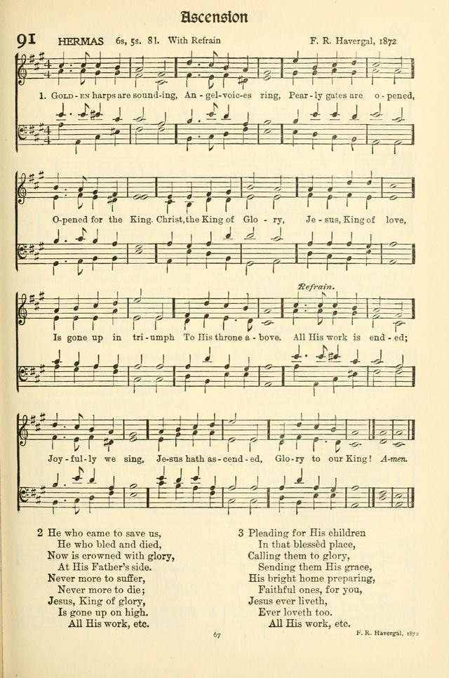 Hymns for the Church page 70