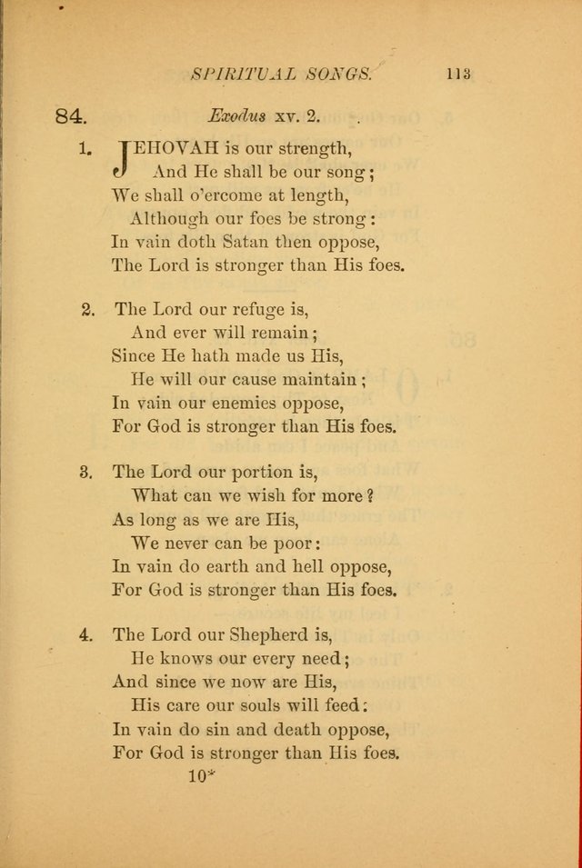 Hymns for the Church on Earth: being three hundred and sixty-six hymns and spiritual songs. (For the most part of modern date.) (New Ed.) page 115