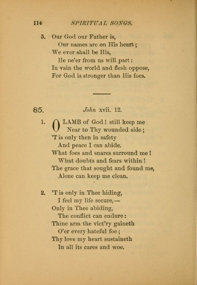 Hymns for the Church on Earth: being three hundred and sixty-six hymns and spiritual songs. (For the most part of modern date.) (New Ed.) page 116