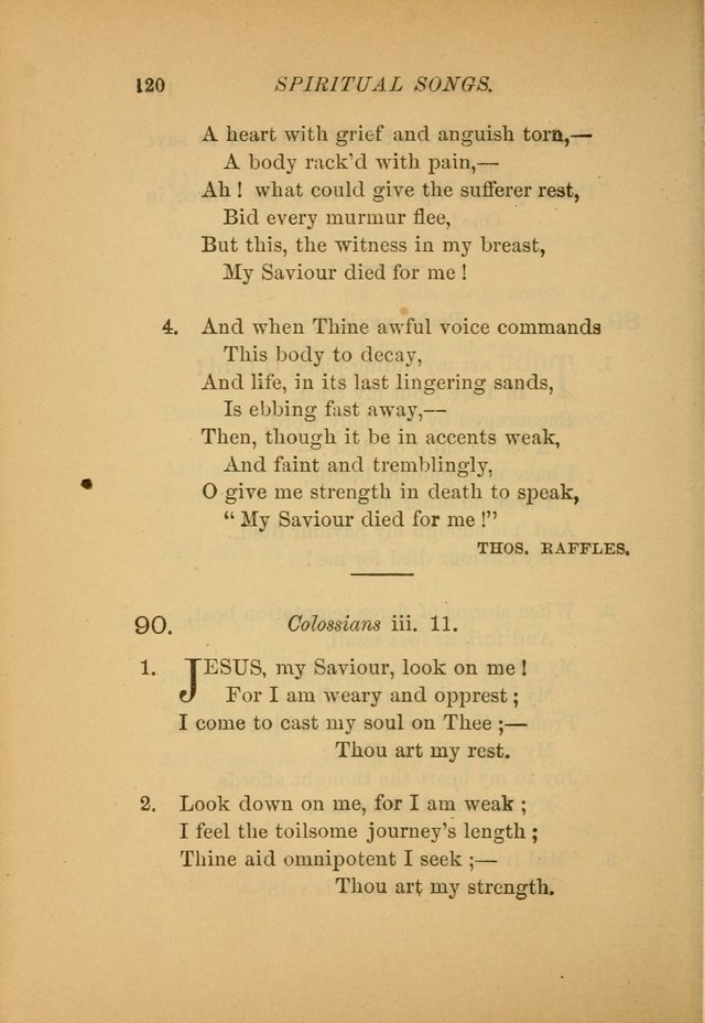 Hymns for the Church on Earth: being three hundred and sixty-six hymns and spiritual songs. (For the most part of modern date.) (New Ed.) page 122