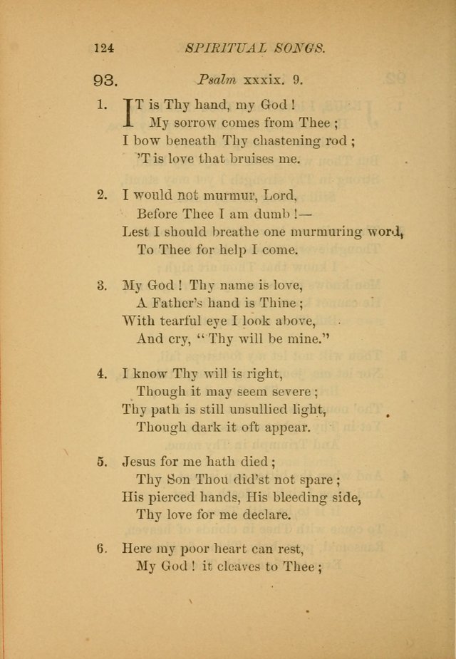 Hymns for the Church on Earth: being three hundred and sixty-six hymns and spiritual songs. (For the most part of modern date.) (New Ed.) page 126