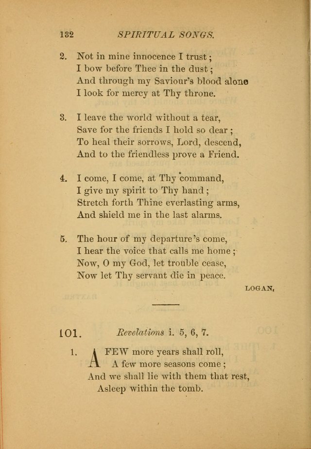 Hymns for the Church on Earth: being three hundred and sixty-six hymns and spiritual songs. (For the most part of modern date.) (New Ed.) page 134