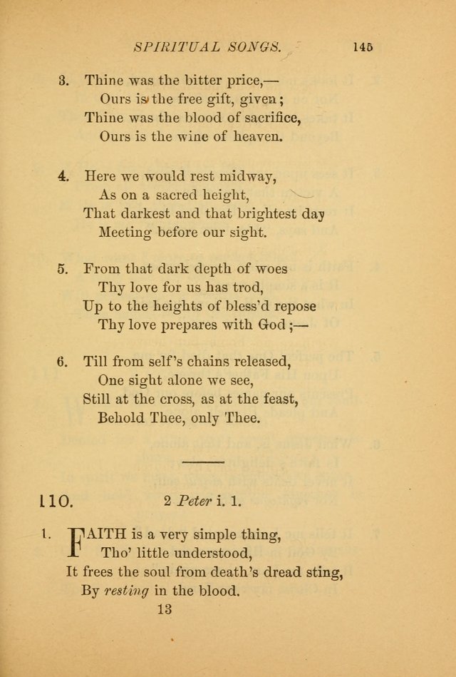 Hymns for the Church on Earth: being three hundred and sixty-six hymns and spiritual songs. (For the most part of modern date.) (New Ed.) page 147