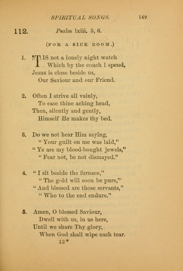 Hymns for the Church on Earth: being three hundred and sixty-six hymns and spiritual songs. (For the most part of modern date.) (New Ed.) page 151