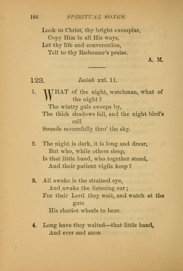 Hymns for the Church on Earth: being three hundred and sixty-six hymns and spiritual songs. (For the most part of modern date.) (New Ed.) page 168