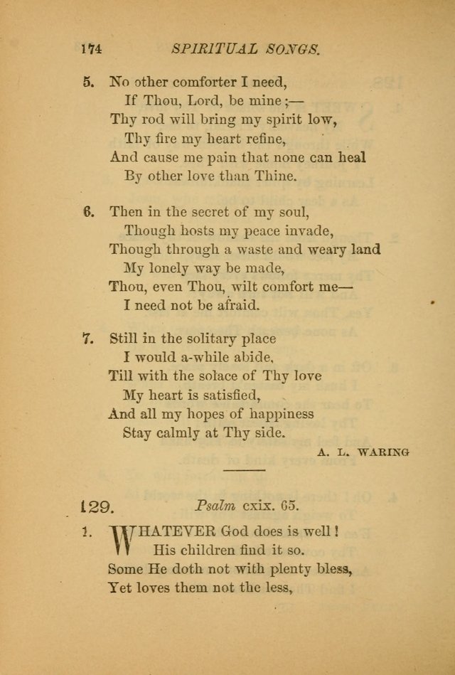 Hymns for the Church on Earth: being three hundred and sixty-six hymns and spiritual songs. (For the most part of modern date.) (New Ed.) page 176