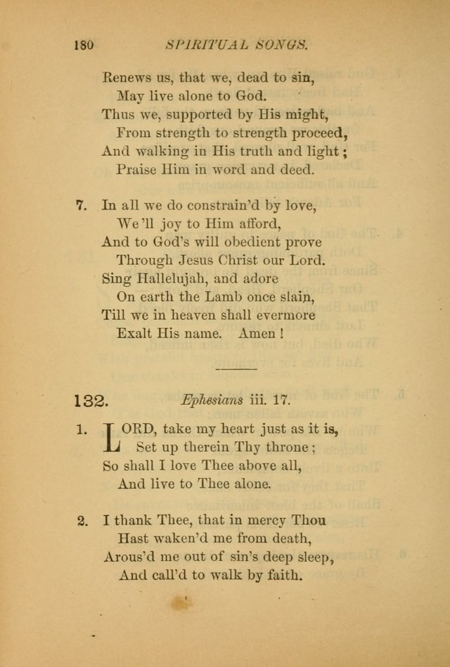 Hymns for the Church on Earth: being three hundred and sixty-six hymns and spiritual songs. (For the most part of modern date.) (New Ed.) page 182