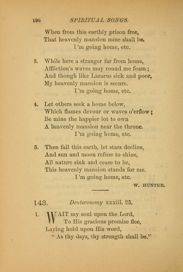 Hymns for the Church on Earth: being three hundred and sixty-six hymns and spiritual songs. (For the most part of modern date.) (New Ed.) page 198