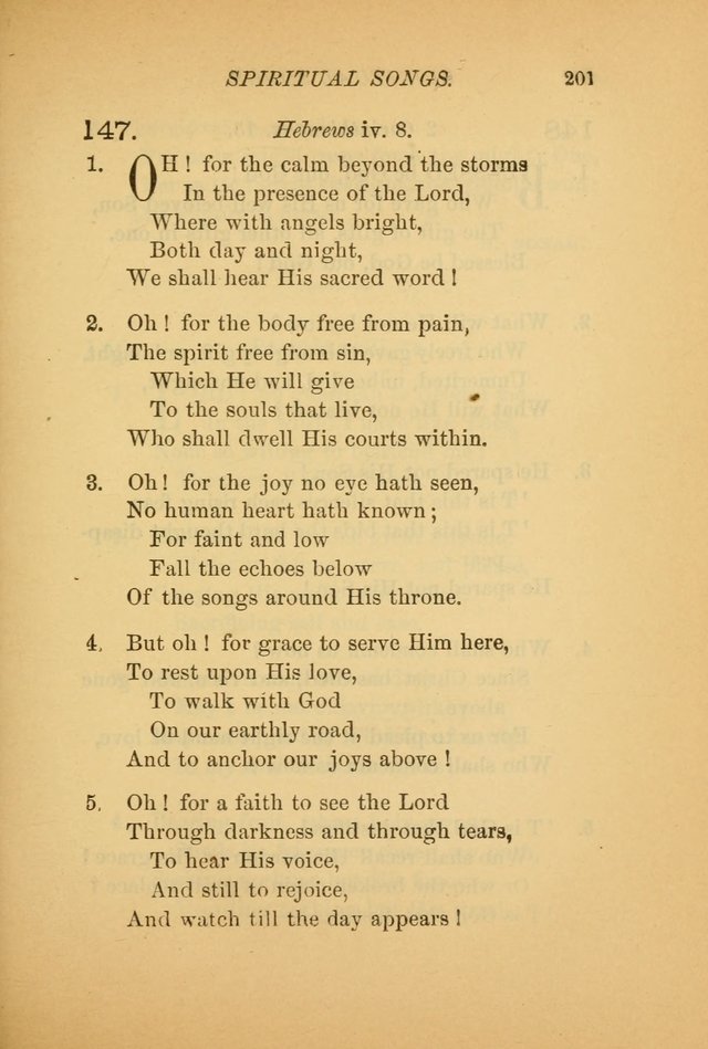 Hymns for the Church on Earth: being three hundred and sixty-six hymns and spiritual songs. (For the most part of modern date.) (New Ed.) page 203