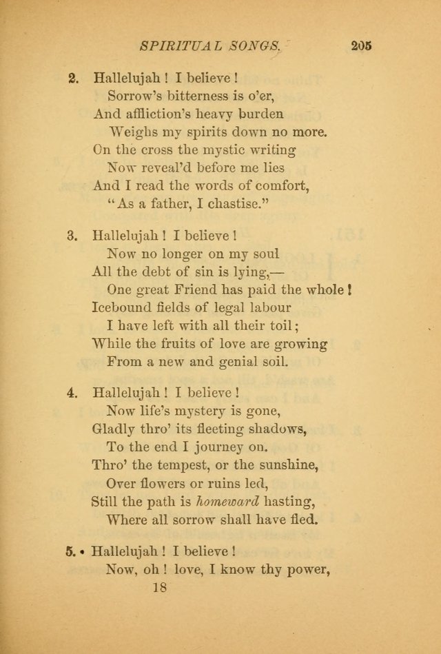 Hymns for the Church on Earth: being three hundred and sixty-six hymns and spiritual songs. (For the most part of modern date.) (New Ed.) page 207