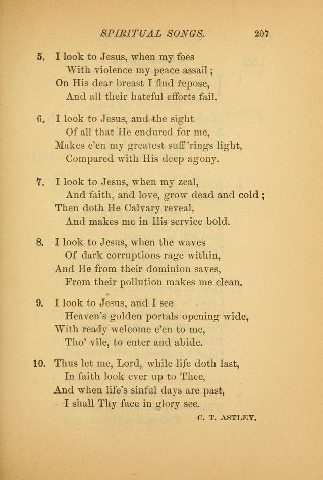 Hymns for the Church on Earth: being three hundred and sixty-six hymns and spiritual songs. (For the most part of modern date.) (New Ed.) page 209