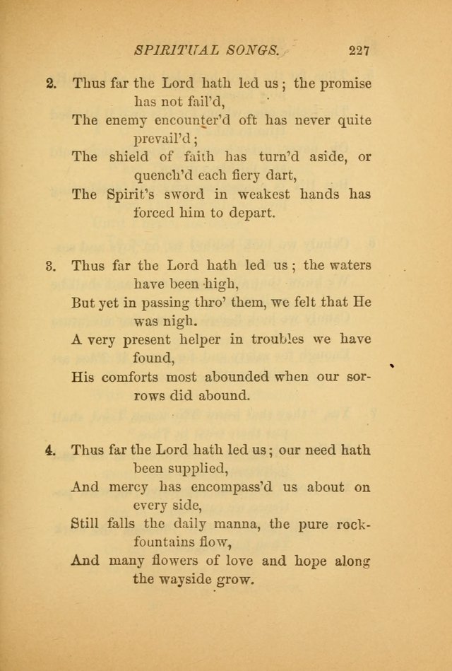 Hymns for the Church on Earth: being three hundred and sixty-six hymns and spiritual songs. (For the most part of modern date.) (New Ed.) page 229