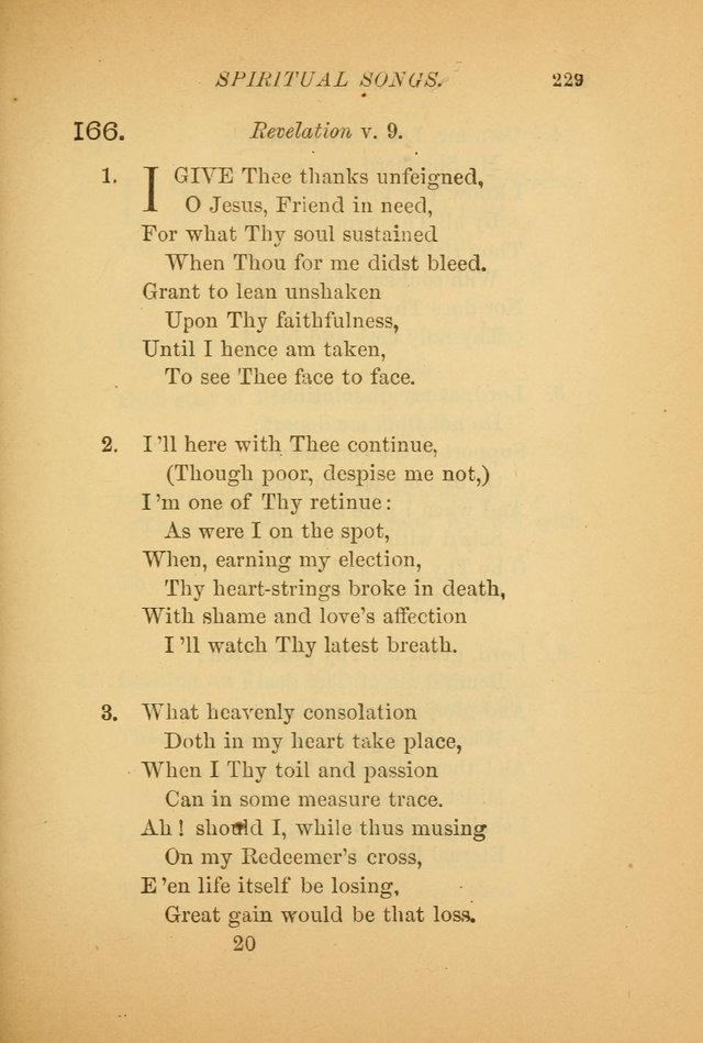 Hymns for the Church on Earth: being three hundred and sixty-six hymns and spiritual songs. (For the most part of modern date.) (New Ed.) page 231