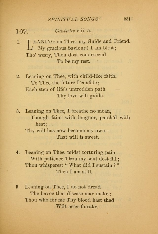 Hymns for the Church on Earth: being three hundred and sixty-six hymns and spiritual songs. (For the most part of modern date.) (New Ed.) page 233