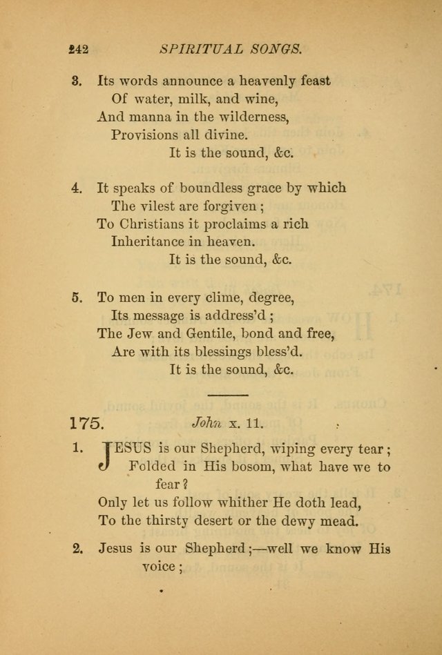 Hymns for the Church on Earth: being three hundred and sixty-six hymns and spiritual songs. (For the most part of modern date.) (New Ed.) page 244