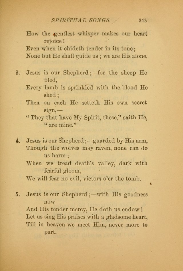 Hymns for the Church on Earth: being three hundred and sixty-six hymns and spiritual songs. (For the most part of modern date.) (New Ed.) page 245