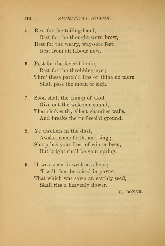 Hymns for the Church on Earth: being three hundred and sixty-six hymns and spiritual songs. (For the most part of modern date.) (New Ed.) page 248