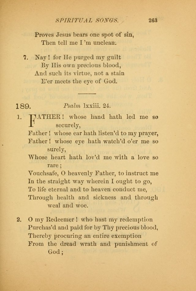 Hymns for the Church on Earth: being three hundred and sixty-six hymns and spiritual songs. (For the most part of modern date.) (New Ed.) page 265