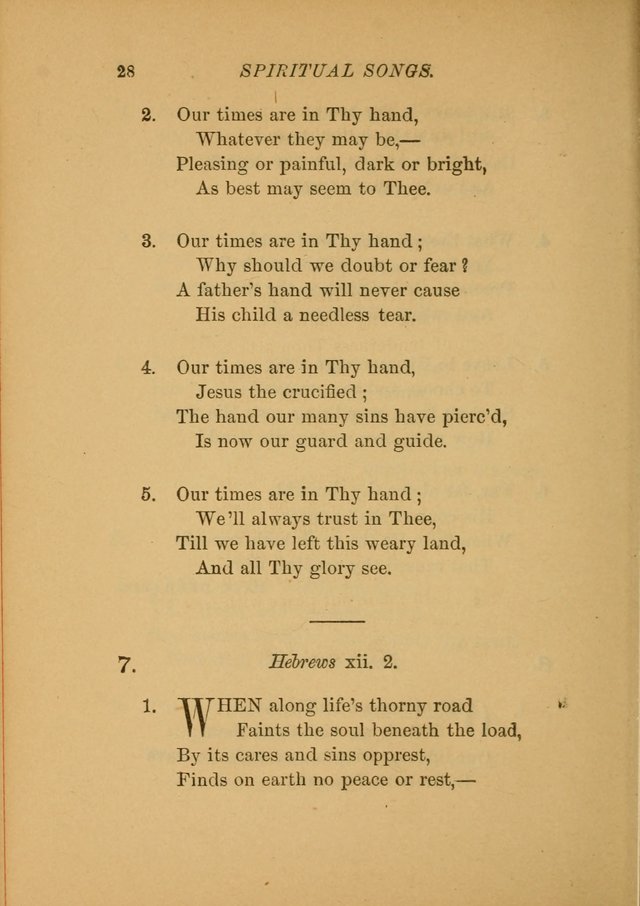 Hymns for the Church on Earth: being three hundred and sixty-six hymns and spiritual songs. (For the most part of modern date.) (New Ed.) page 30