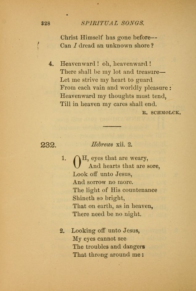 Hymns for the Church on Earth: being three hundred and sixty-six hymns and spiritual songs. (For the most part of modern date.) (New Ed.) page 330