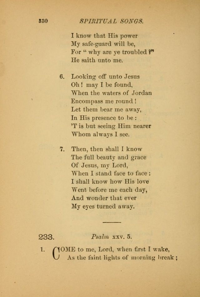 Hymns for the Church on Earth: being three hundred and sixty-six hymns and spiritual songs. (For the most part of modern date.) (New Ed.) page 332