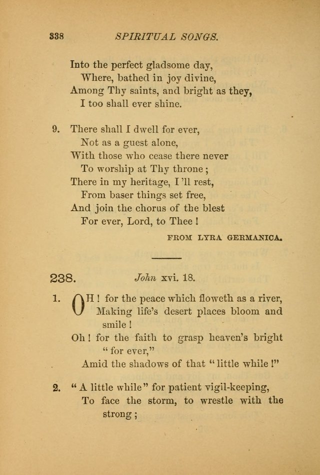 Hymns for the Church on Earth: being three hundred and sixty-six hymns and spiritual songs. (For the most part of modern date.) (New Ed.) page 340