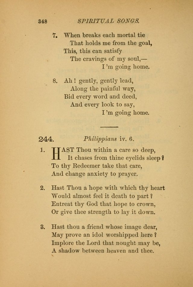 Hymns for the Church on Earth: being three hundred and sixty-six hymns and spiritual songs. (For the most part of modern date.) (New Ed.) page 350