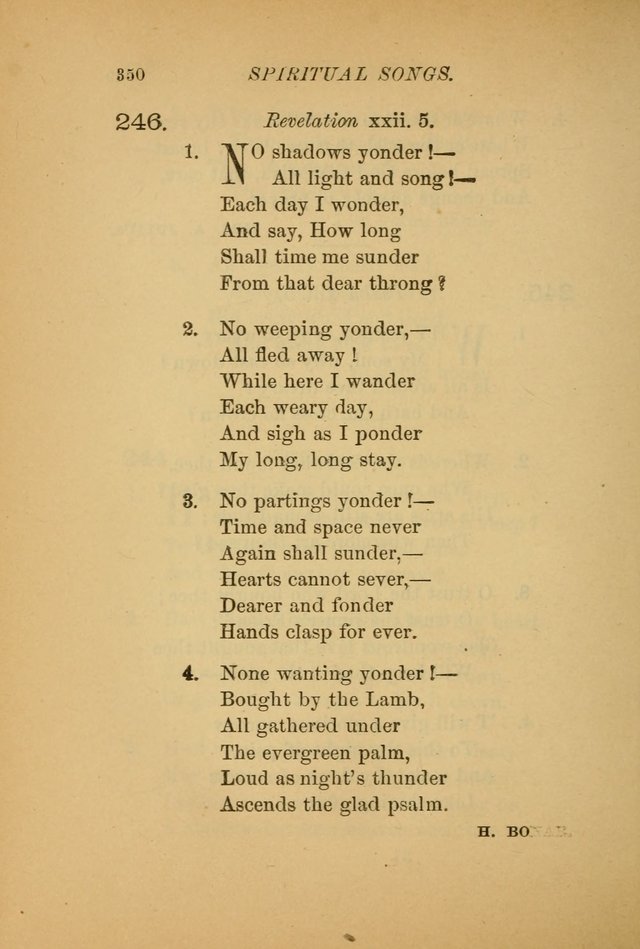 Hymns for the Church on Earth: being three hundred and sixty-six hymns and spiritual songs. (For the most part of modern date.) (New Ed.) page 352