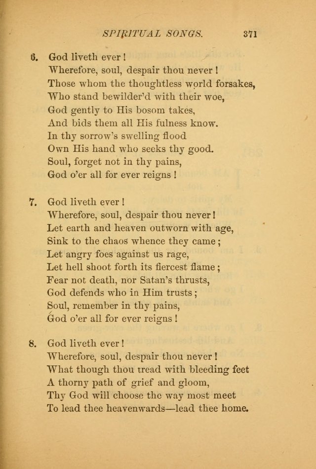 Hymns for the Church on Earth: being three hundred and sixty-six hymns and spiritual songs. (For the most part of modern date.) (New Ed.) page 373