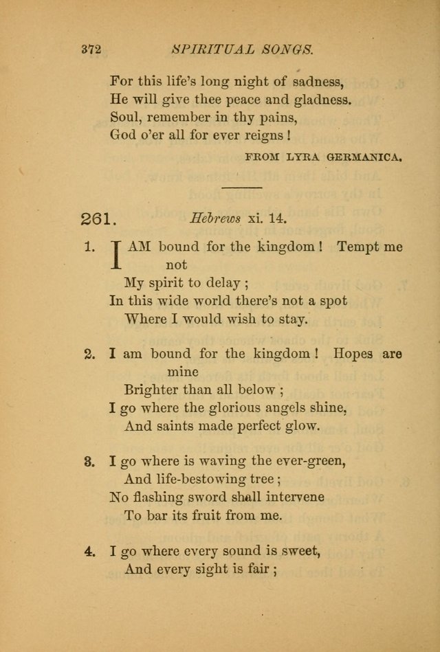 Hymns for the Church on Earth: being three hundred and sixty-six hymns and spiritual songs. (For the most part of modern date.) (New Ed.) page 374