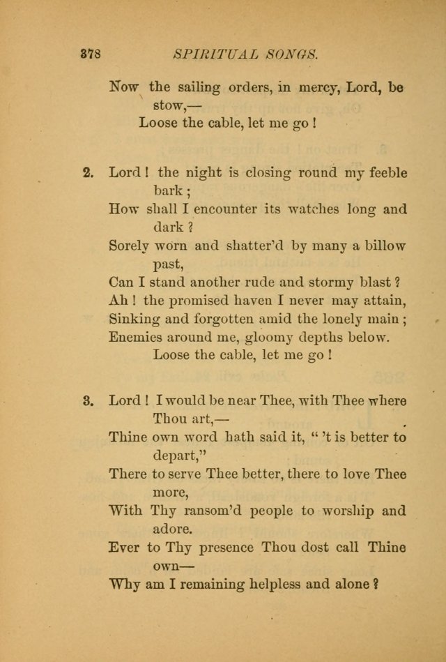 Hymns for the Church on Earth: being three hundred and sixty-six hymns and spiritual songs. (For the most part of modern date.) (New Ed.) page 380