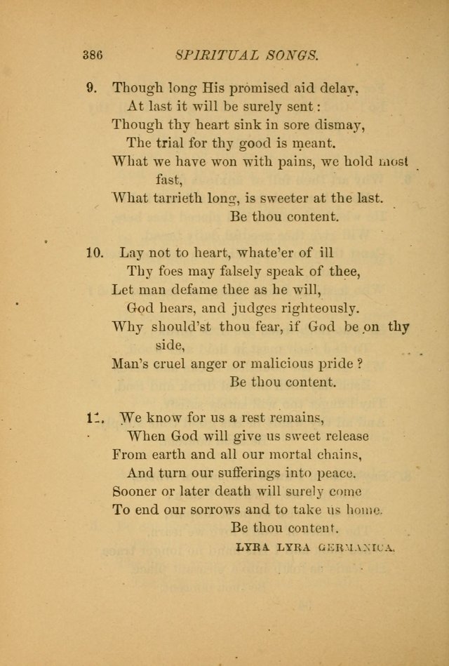 Hymns for the Church on Earth: being three hundred and sixty-six hymns and spiritual songs. (For the most part of modern date.) (New Ed.) page 388