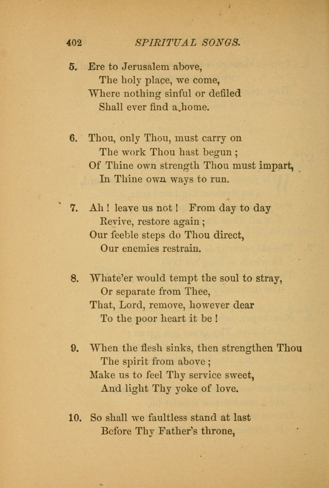 Hymns for the Church on Earth: being three hundred and sixty-six hymns and spiritual songs. (For the most part of modern date.) (New Ed.) page 404