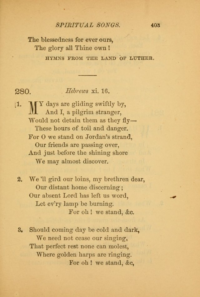 Hymns for the Church on Earth: being three hundred and sixty-six hymns and spiritual songs. (For the most part of modern date.) (New Ed.) page 405