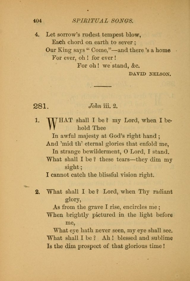 Hymns for the Church on Earth: being three hundred and sixty-six hymns and spiritual songs. (For the most part of modern date.) (New Ed.) page 406