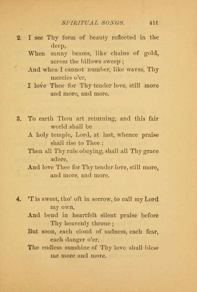 Hymns for the Church on Earth: being three hundred and sixty-six hymns and spiritual songs. (For the most part of modern date.) (New Ed.) page 417