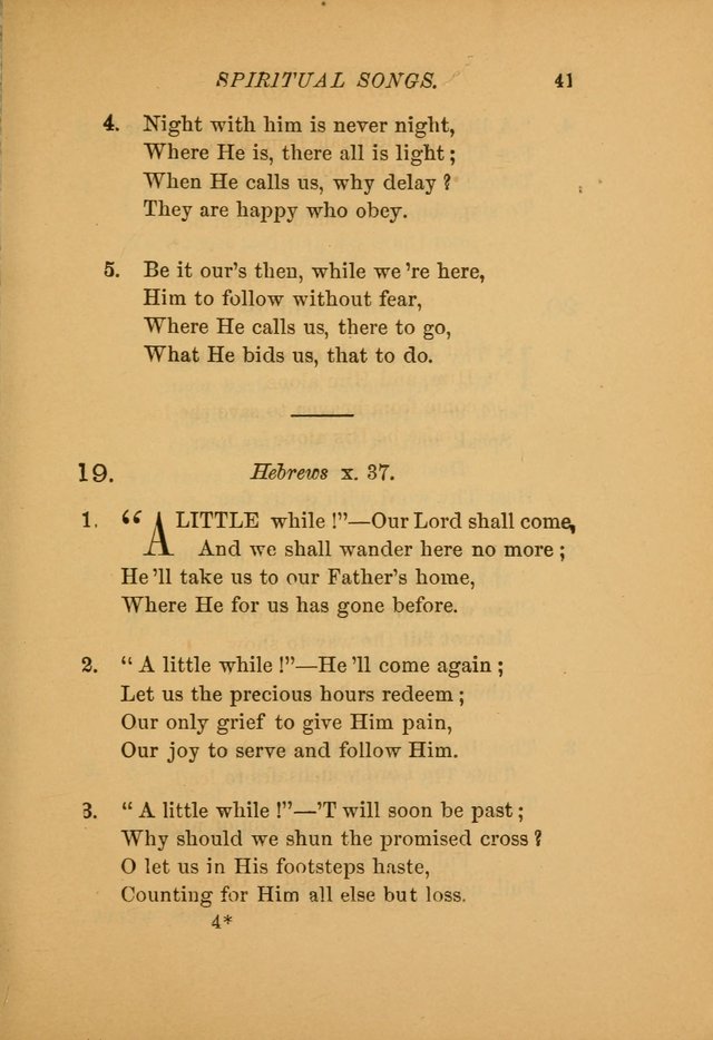 Hymns for the Church on Earth: being three hundred and sixty-six hymns and spiritual songs. (For the most part of modern date.) (New Ed.) page 43