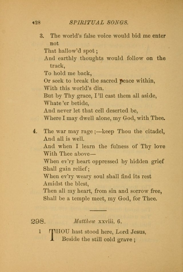 Hymns for the Church on Earth: being three hundred and sixty-six hymns and spiritual songs. (For the most part of modern date.) (New Ed.) page 430