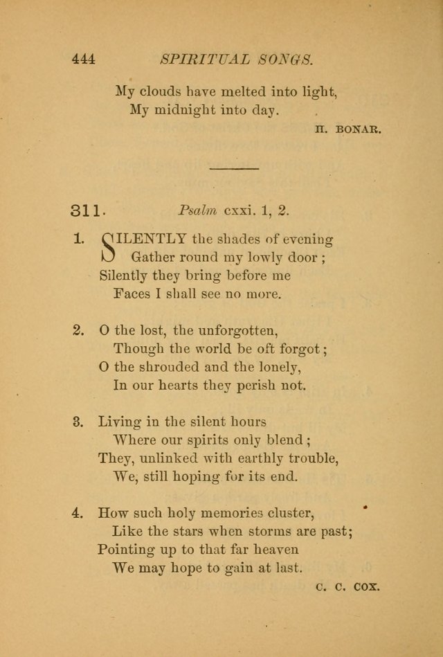 Hymns for the Church on Earth: being three hundred and sixty-six hymns and spiritual songs. (For the most part of modern date.) (New Ed.) page 446