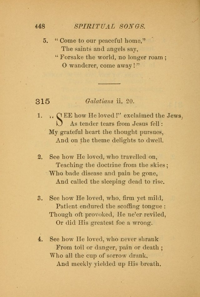 Hymns for the Church on Earth: being three hundred and sixty-six hymns and spiritual songs. (For the most part of modern date.) (New Ed.) page 450