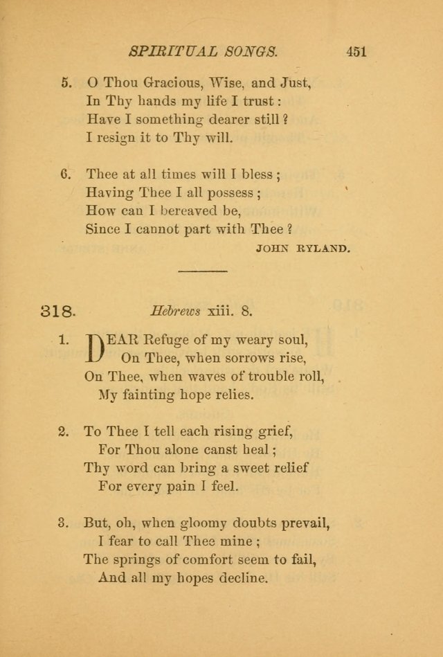 Hymns for the Church on Earth: being three hundred and sixty-six hymns and spiritual songs. (For the most part of modern date.) (New Ed.) page 453