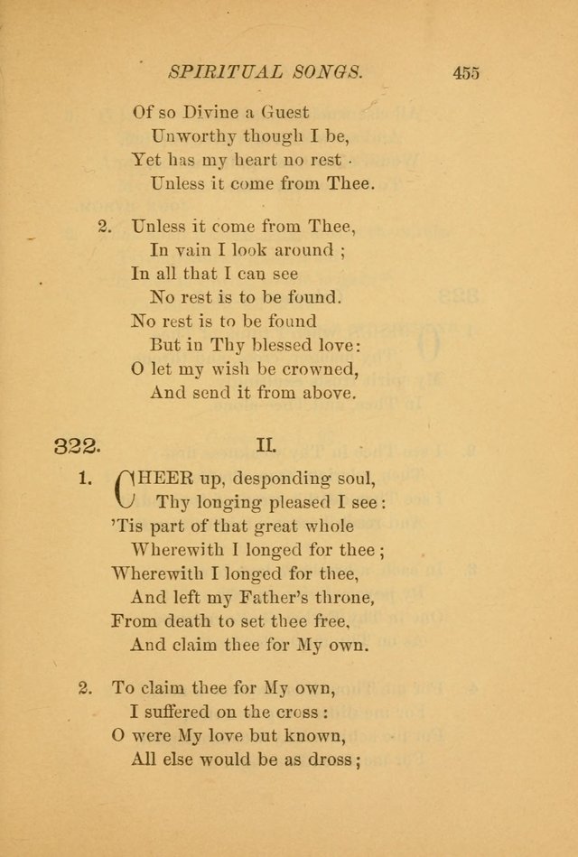 Hymns for the Church on Earth: being three hundred and sixty-six hymns and spiritual songs. (For the most part of modern date.) (New Ed.) page 457