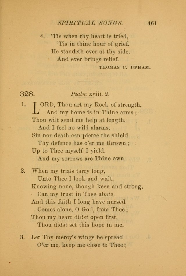 Hymns for the Church on Earth: being three hundred and sixty-six hymns and spiritual songs. (For the most part of modern date.) (New Ed.) page 463