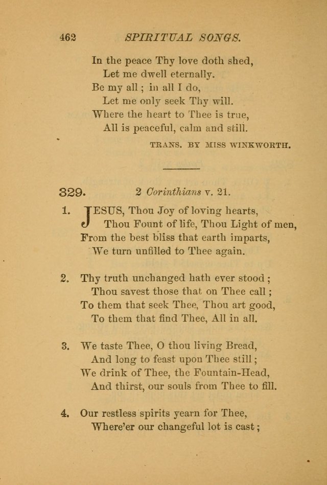 Hymns for the Church on Earth: being three hundred and sixty-six hymns and spiritual songs. (For the most part of modern date.) (New Ed.) page 464