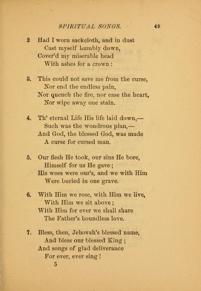 Hymns for the Church on Earth: being three hundred and sixty-six hymns and spiritual songs. (For the most part of modern date.) (New Ed.) page 51