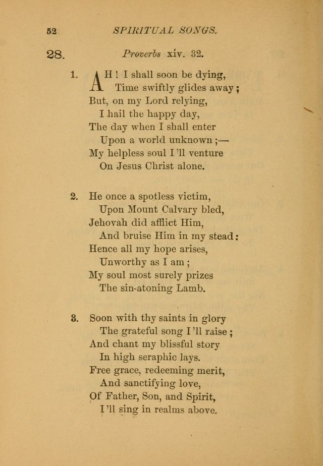 Hymns for the Church on Earth: being three hundred and sixty-six hymns and spiritual songs. (For the most part of modern date.) (New Ed.) page 54