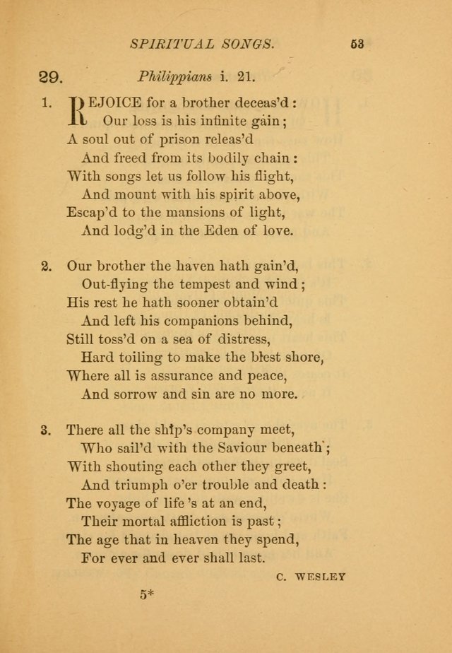 Hymns for the Church on Earth: being three hundred and sixty-six hymns and spiritual songs. (For the most part of modern date.) (New Ed.) page 55