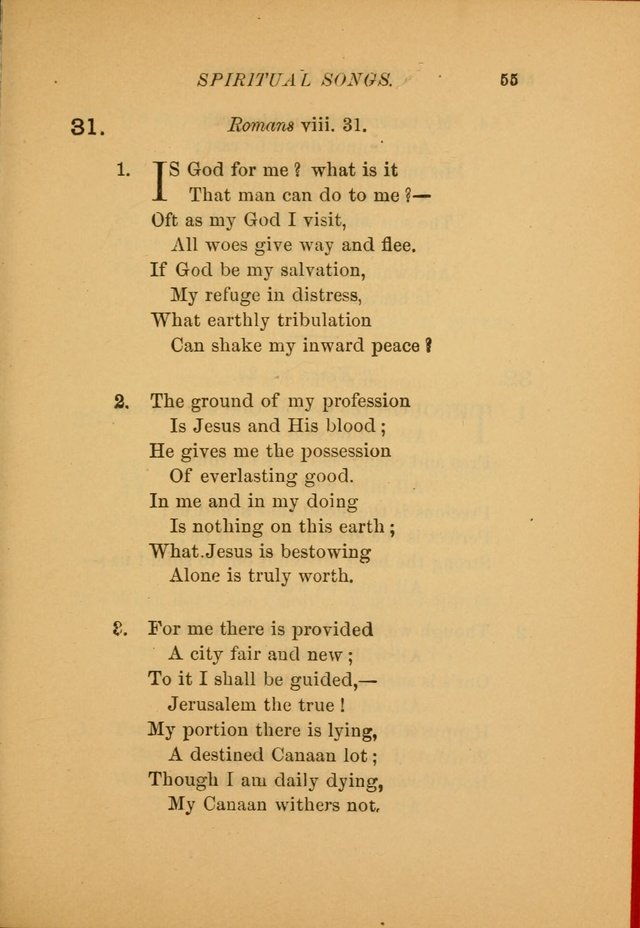 Hymns for the Church on Earth: being three hundred and sixty-six hymns and spiritual songs. (For the most part of modern date.) (New Ed.) page 57