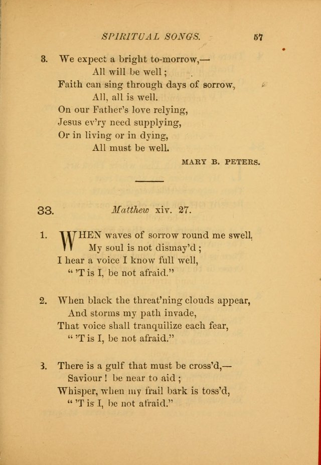 Hymns for the Church on Earth: being three hundred and sixty-six hymns and spiritual songs. (For the most part of modern date.) (New Ed.) page 59