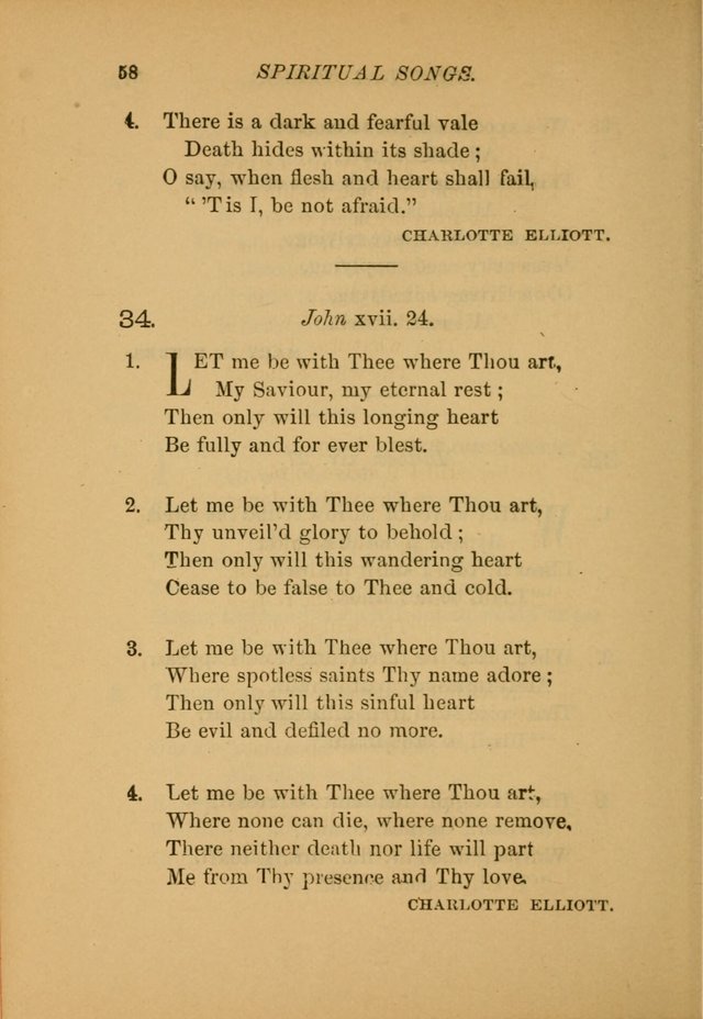 Hymns for the Church on Earth: being three hundred and sixty-six hymns and spiritual songs. (For the most part of modern date.) (New Ed.) page 60